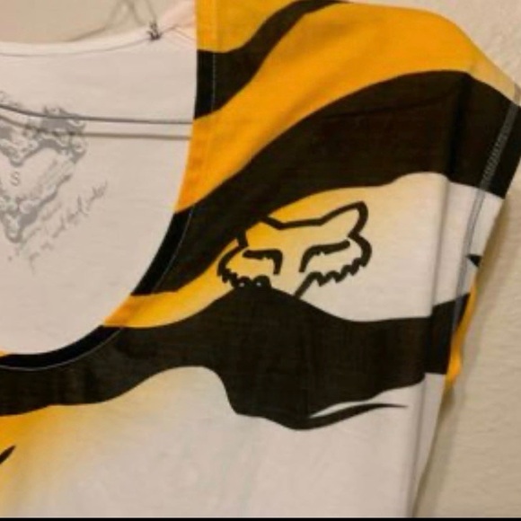 Vintage Fox Racing blouse size small women's - Picture 3 of 4